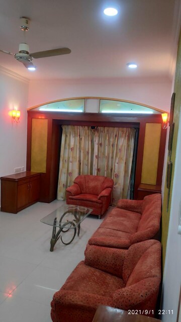 Living Room in 2 BHK Apartment at Borate Jijai Nagari, Kothrud – for Rent