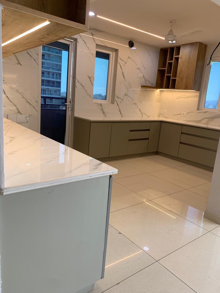 Kitchen, marina-skies 3 Bedroom 2000 Sq.Ft. Apartment In Hi Tech City Hyderabad 8931428