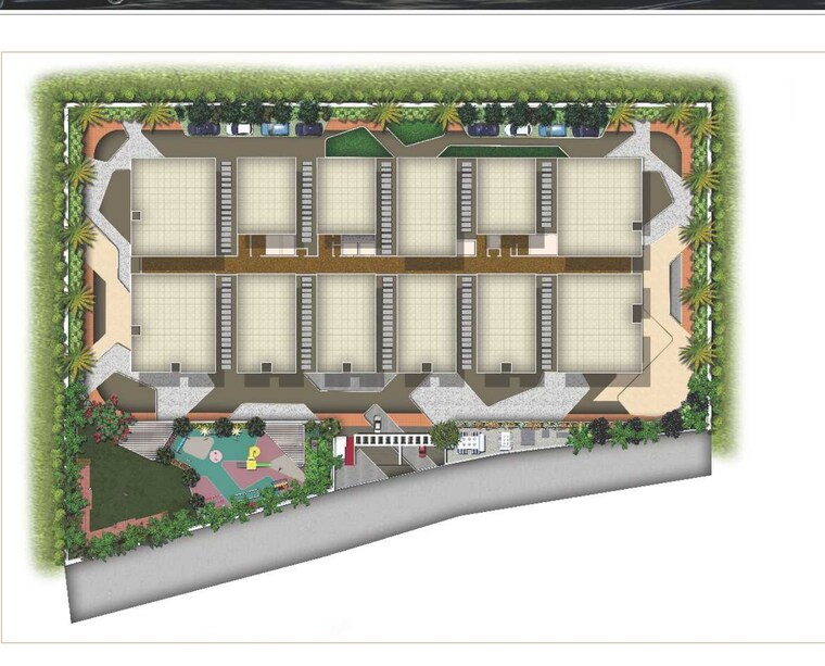 Master Plan, bmr-residency-pragathi-nagar 3 Bedroom 2520 Sq.Ft. Apartment In Pragathi Nagar Hyderabad 8931462