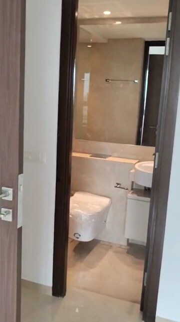 Bathroom in 2 BHK Apartment at Hiranandani Highland, Powai – for Rent