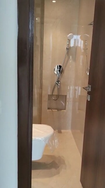 Bathroom in 2 BHK Apartment at Hiranandani Highland, Powai – for Rent
