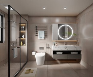 Attached Bathroom in 3 BHK Apartment at Candolim – for Sale