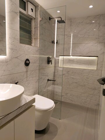 Bathroom in 1 BHK Apartment at Satra Nexus, Jogeshwari East – for Sale