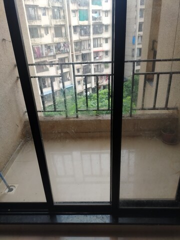 Balcony in 1 BHK Apartment at Raunak City Phase 3, Kalyan West – for Rent