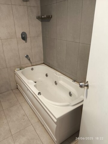 Bathroom in 3 BHK Apartment at Prestige Lakeside Habitat, Varthur – for Rent