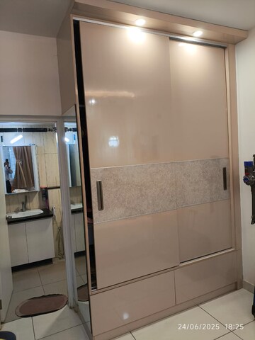 Bathroom in 3 BHK Apartment at Prestige Lakeside Habitat, Varthur – for Rent