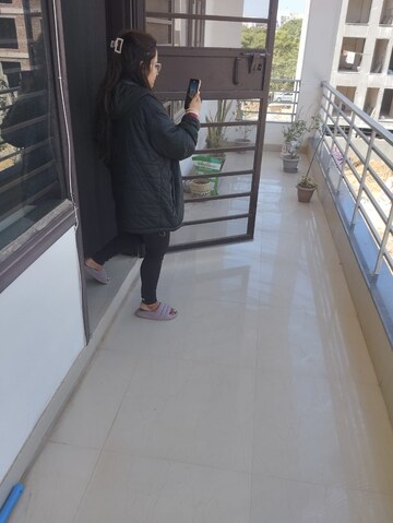 Balcony in 2 BHK Builder Floor at Housing Board Colony Sector 51, Sector 51 – for Rent