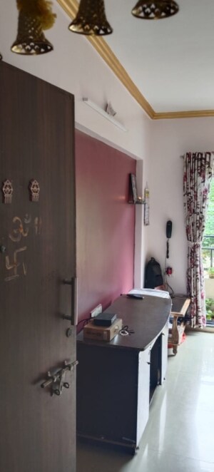 Bathroom in 1 BHK Apartment at Raunak City, Kalyan West – for Sale