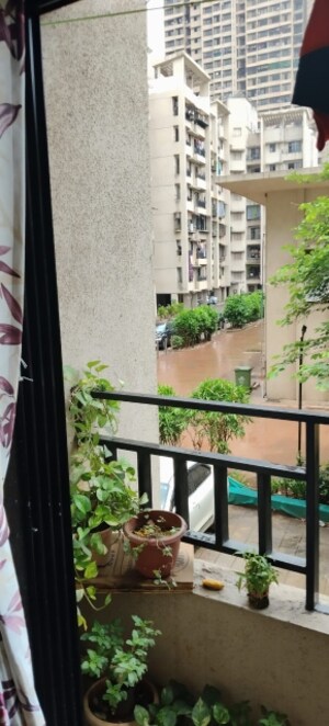 Balcony in 1 BHK Apartment at Raunak City, Kalyan West – for Sale