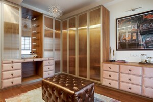 Living Room in 4 BHK Apartment at Prestige Leela Residency, Kodihalli – for Sale