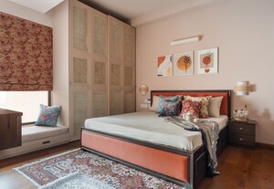 Bedroom in 4 BHK Apartment at Prestige Leela Residency, Kodihalli – for Sale