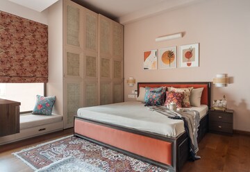 Bedroom in 4 BHK Apartment at Prestige Leela Residency, Kodihalli – for Sale