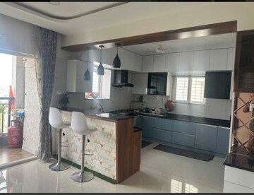 Kitchen in 3 BHK Apartment at Pranit Galaxy Apartments, Kondapur – for Rent