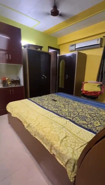 Bedroom in 2 BHK Builder Floor at Mehrauli – for Rent