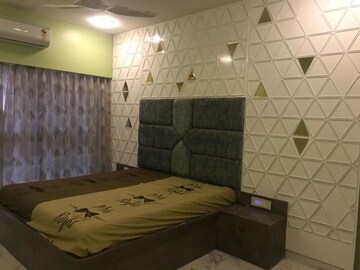 Bedroom in 3 BHK Apartment at Raheja Ridgewood, Goregaon East – for Rent