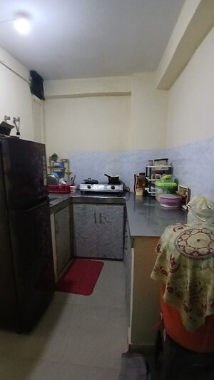 Kitchen in 3 BHK Apartment at Zakir Nagar – for Sale