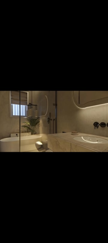Bathroom in 4 BHK Apartment at Birla Niyaara, Worli – for Sale