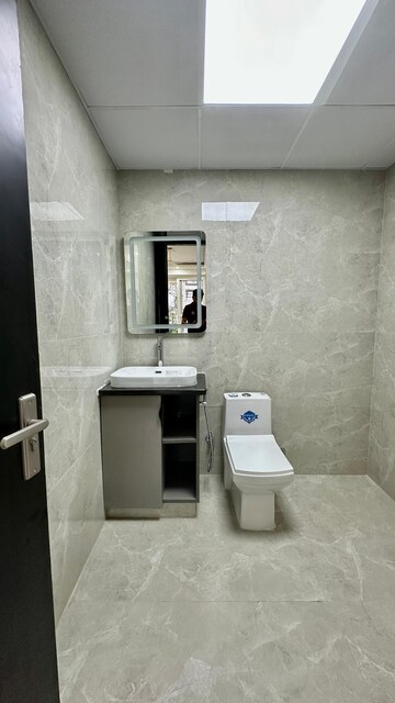 Bathroom in 3 BHK Builder Floor at Palam Vihar – for Rent