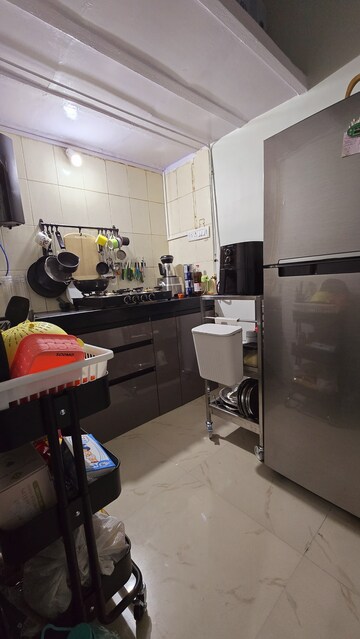 Kitchen in 1 BHK Apartment at Rizwan Apartment, Jogeshwari West – for Sale