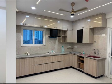 Kitchen in 3 BHK Apartment at Rajapushpa Provincia, Narsingi – for Rent