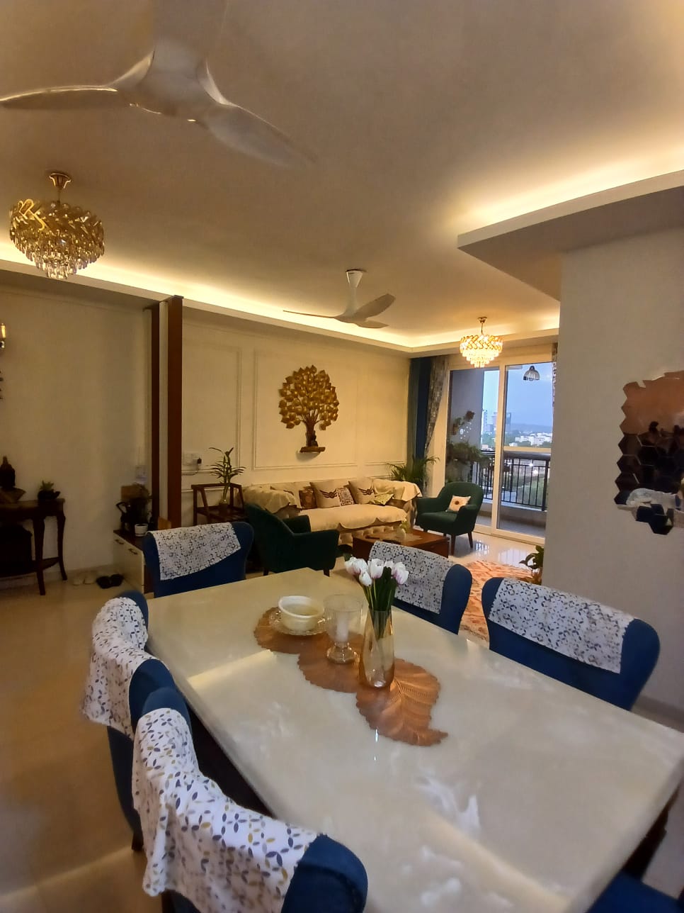 3 BHK + Servant Room 2100 Sq.Ft. Apartment in Ambika Florence Park