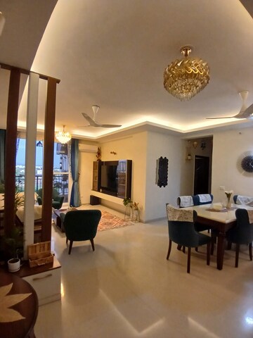 Living Room in 3 BHK Apartment at Ambika Florence Park, North Mullanpur – for Rent