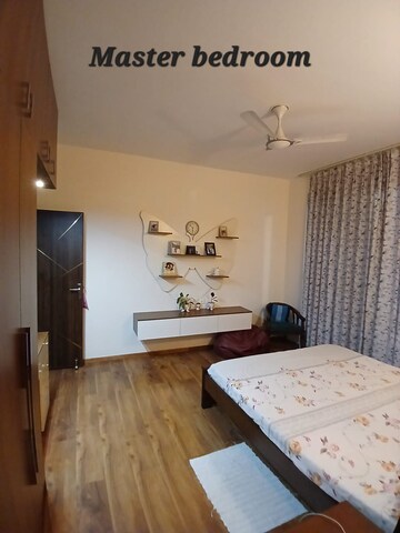 Bedroom in 3 BHK Apartment at Ambika Florence Park, North Mullanpur – for Rent