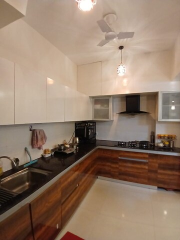 Kitchen in 3 BHK Apartment at Ambika Florence Park, North Mullanpur – for Rent