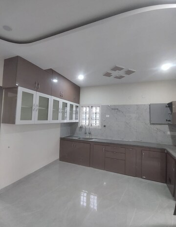 Kitchen in 3 BHK Apartment at Rajapushpa Provincia, Narsingi – for Rent