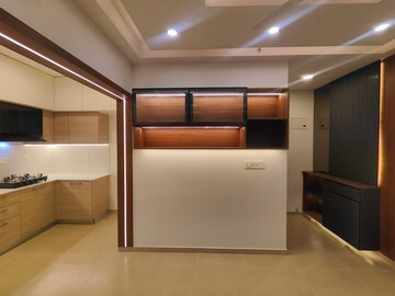 Kitchen in 2 BHK Apartment at Bhartiya Nikoo Homes Phase 2, Thanisandra Main Road – for Rent