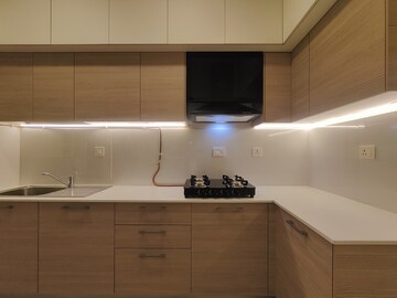 Kitchen in 2 BHK Apartment at Bhartiya Nikoo Homes Phase 2, Thanisandra Main Road – for Rent