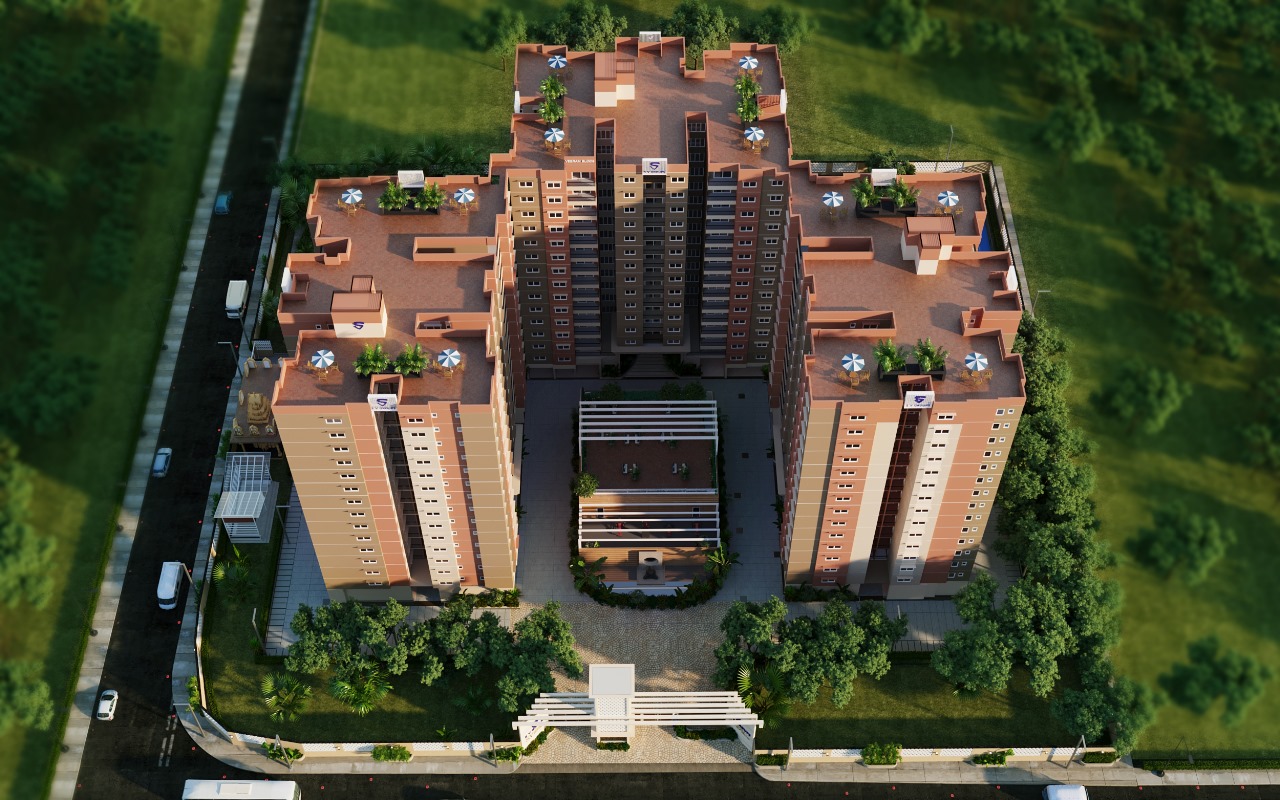 2 BHK 1245 Sq.Ft. Apartment in SV Polaris