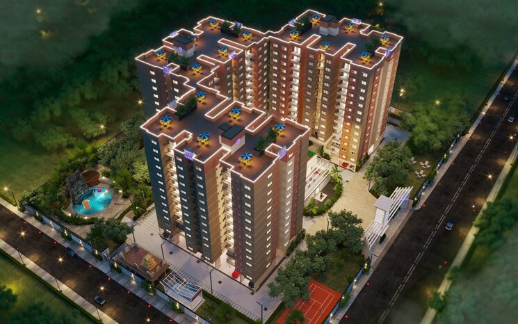 Exterior View, sv-polaris 2 Bedroom 1245 Sq.Ft. Apartment In Panathur Bangalore 8931741