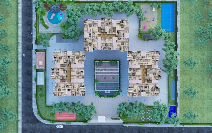 Master Plan, sv-polaris 2 Bedroom 1245 Sq.Ft. Apartment In Panathur Bangalore 8931741