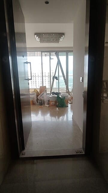 Building Lobby in 3 BHK Apartment at One Hiranandani Park, Ghodbunder Road – for Rent