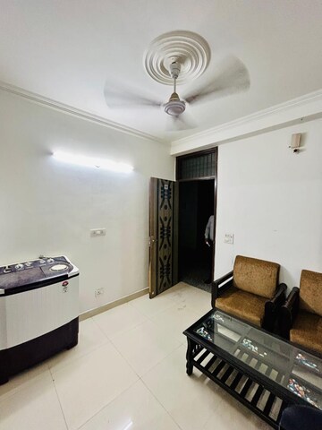 Living Room in 1 BHK Apartment at Palm Residency Chhatarpur, Chattarpur – for Rent
