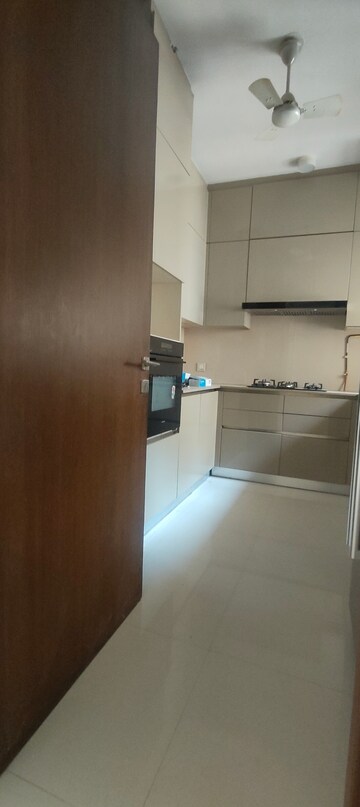 Kitchen in 3 BHK Apartment at One Hiranandani Park, Ghodbunder Road – for Rent