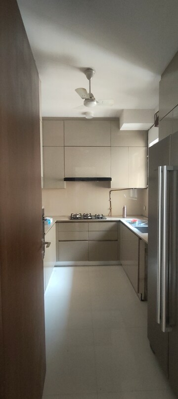 Kitchen in 3 BHK Apartment at One Hiranandani Park, Ghodbunder Road – for Rent
