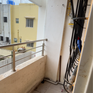 Balcony in 2 BHK Apartment at Savedi – for Rent