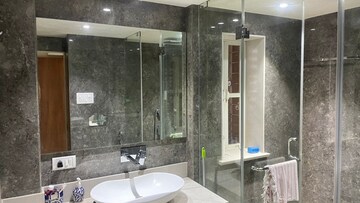 Bathroom in 3 BHK Apartment at Bhakti Park – for Rent