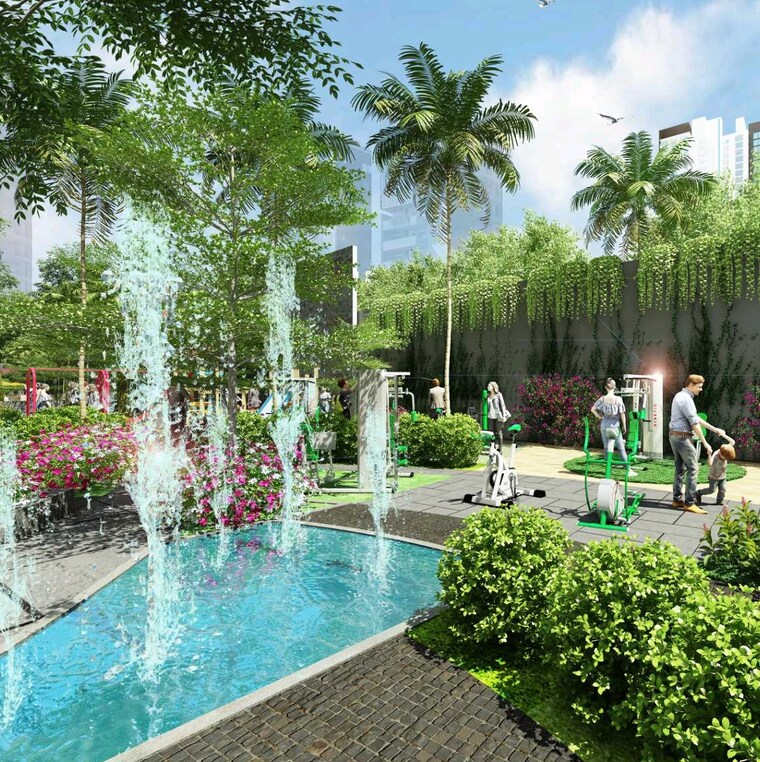 Swimming Pool, trendsquares-ambience 2 Bedroom 1205 Sq.Ft. Apartment In Thanisandra Main Road Bangalore 8931885