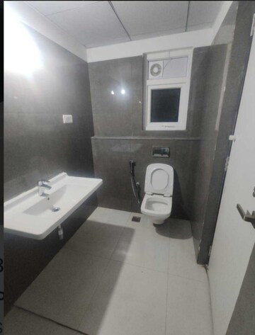 Bathroom in 3 BHK Apartment at Rajapushpa Provincia, Narsingi – for Rent