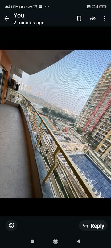 Balcony in 3.5 BHK Apartment at BPTP The Resort, Sector 75 – for Sale
