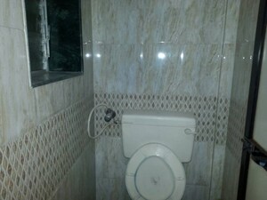 Bathroom in 1 RK Apartment at Thane West – for Sale