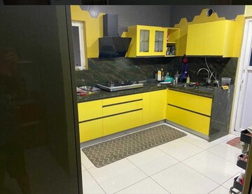 Kitchen in 3 BHK Apartment at Aparna Cyber Life, Nallagandla – for Rent