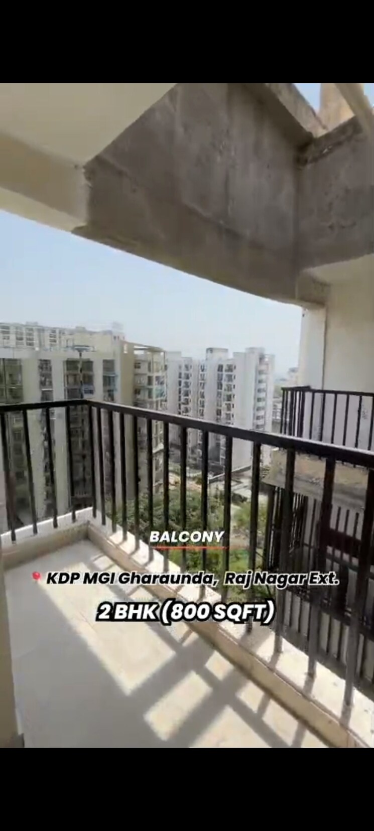 Exterior View, mgi-gharaunda 2 Bedroom 800 Sq.Ft. Apartment In Raj Nagar Extension Ghaziabad 8932008