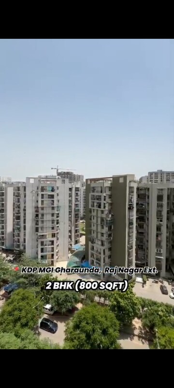 2 BHK Apartment – Exterior View View at MGI Gharaunda, Raj Nagar Extension - for Sale