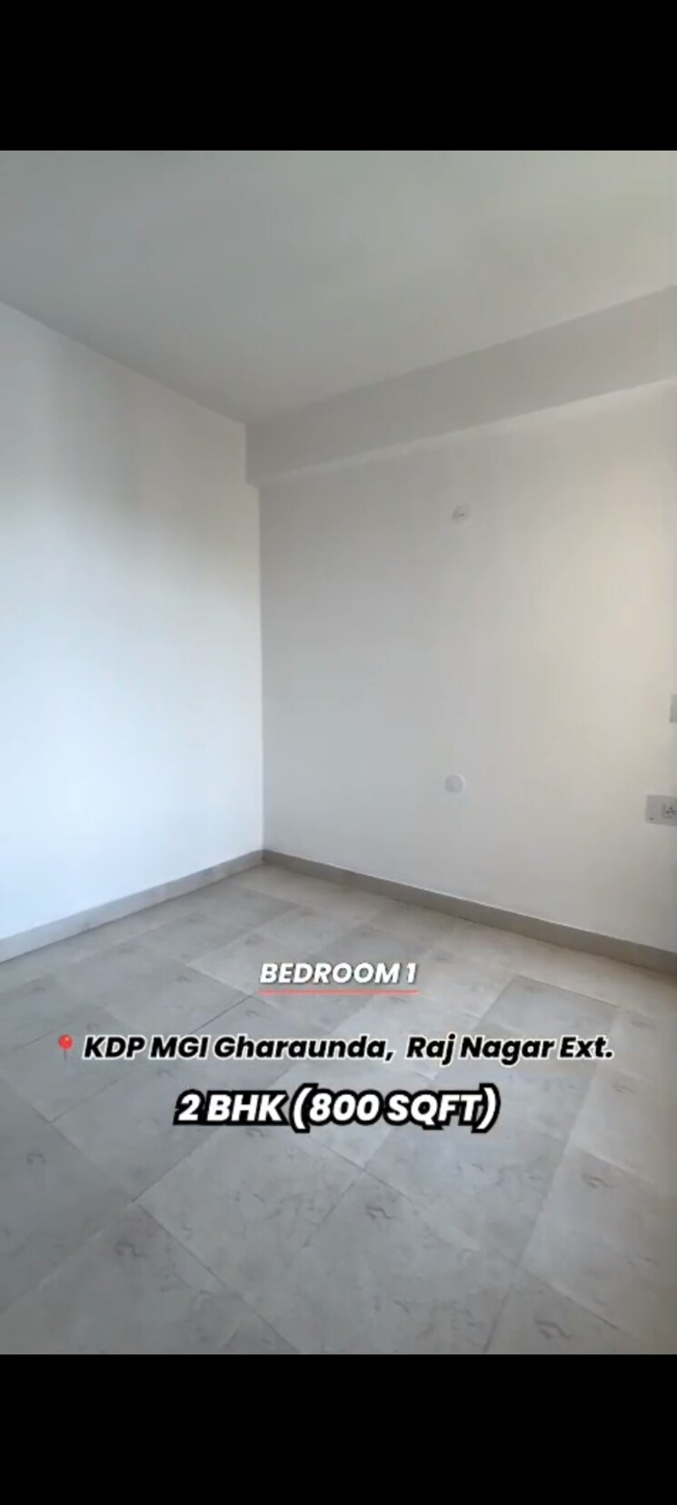 Room, mgi-gharaunda 2 Bedroom 800 Sq.Ft. Apartment In Raj Nagar Extension Ghaziabad 8932040