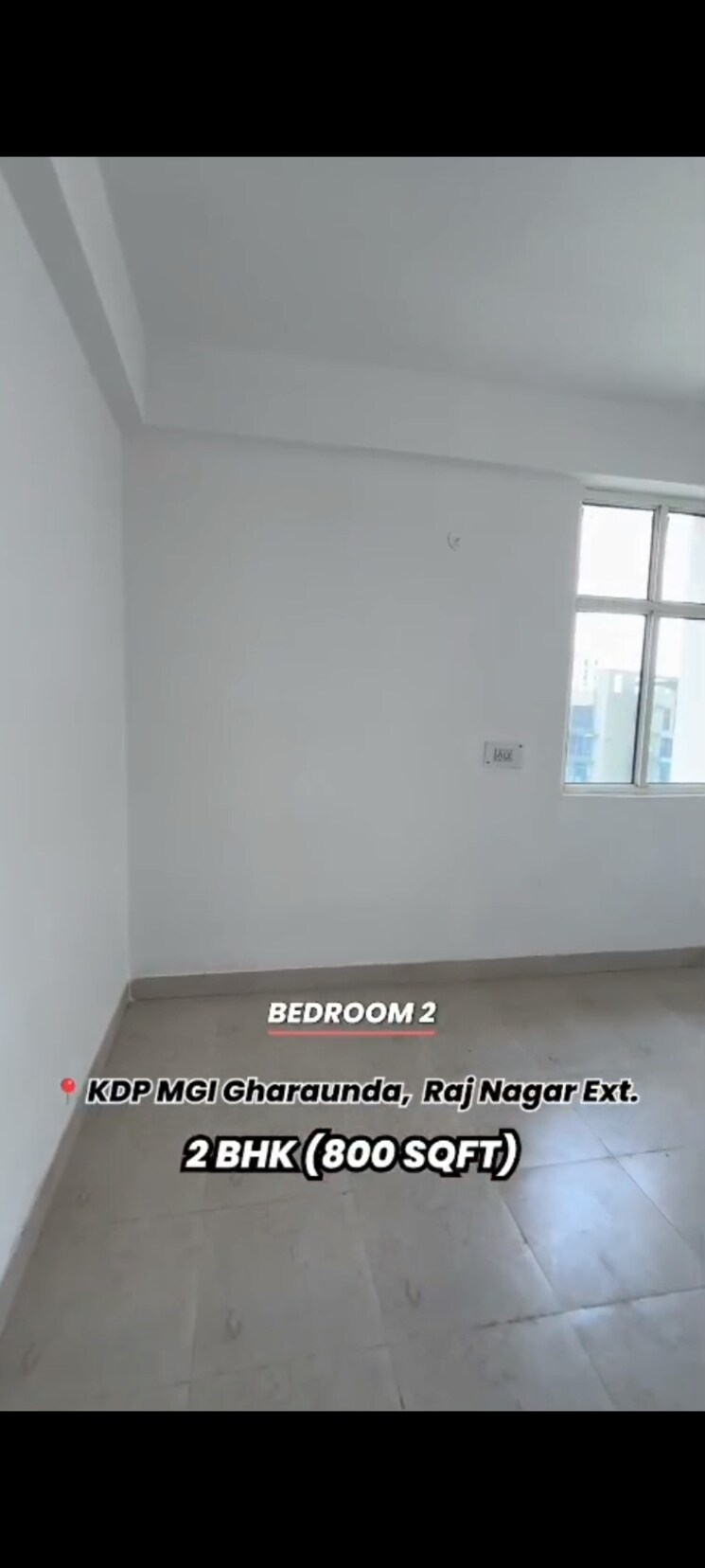Room, mgi-gharaunda 2 Bedroom 800 Sq.Ft. Apartment In Raj Nagar Extension Ghaziabad 8932040