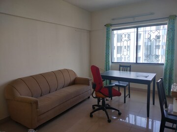 Living Room in 3 BHK Apartment at Gera Emerald City, Kharadi – for Rent